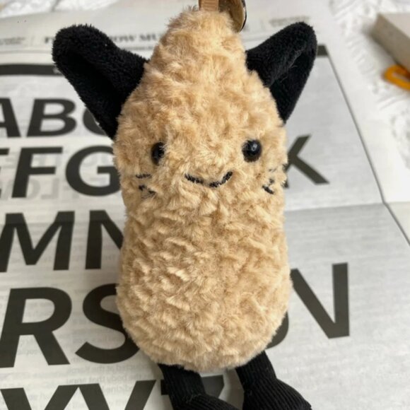 Jellycat Amuseable Peanut Cat Outfit Cute Edition Gifts NWT and Dust Bag - Picture 2 of 7